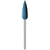 EVEFLEX Pack of 100 pieces blue very coarse, HP, figure tip, 5.5 x 18 mm