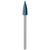 EVEFLEX Pack of 10 pieces blue very coarse, HP, figure tip, 4.3 x 12 mm