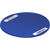 BIOPLAST® Color Pack of 10 pieces azure blue, Ø 125 mm, thickness 3 mm