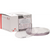 DURAN® Pack of 100 pieces round, Ø 125 mm, thickness 0.75 mm
