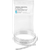 PVC hose Pack of 3 pieces crystal clear, Ø 1 mm