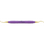 Double Gracey XP® SQUARED stykke lilla, fremre, med plasthåndtak