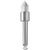 EVE UNIBRUSH Pakke med 100 stk hvite, WSM, RA, 4 x 6.5 mm