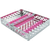 Steri-Wash-brett Stk. 190 x 140 x 34 mm rosa silikon, for 10 instrumenter (3029-CLIP-M10-PK)