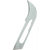 Skalpellblader 100 stk. nr. 12, 110-112, sterile