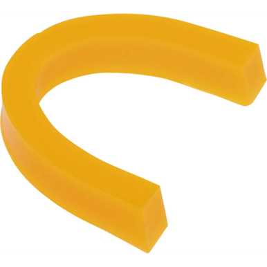 Preformed bite rims Pack of 100 pieces yellow, soft - Odonto