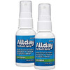 Allday Dry Mouth Spray, 1.5oz Bottle, 2-pack