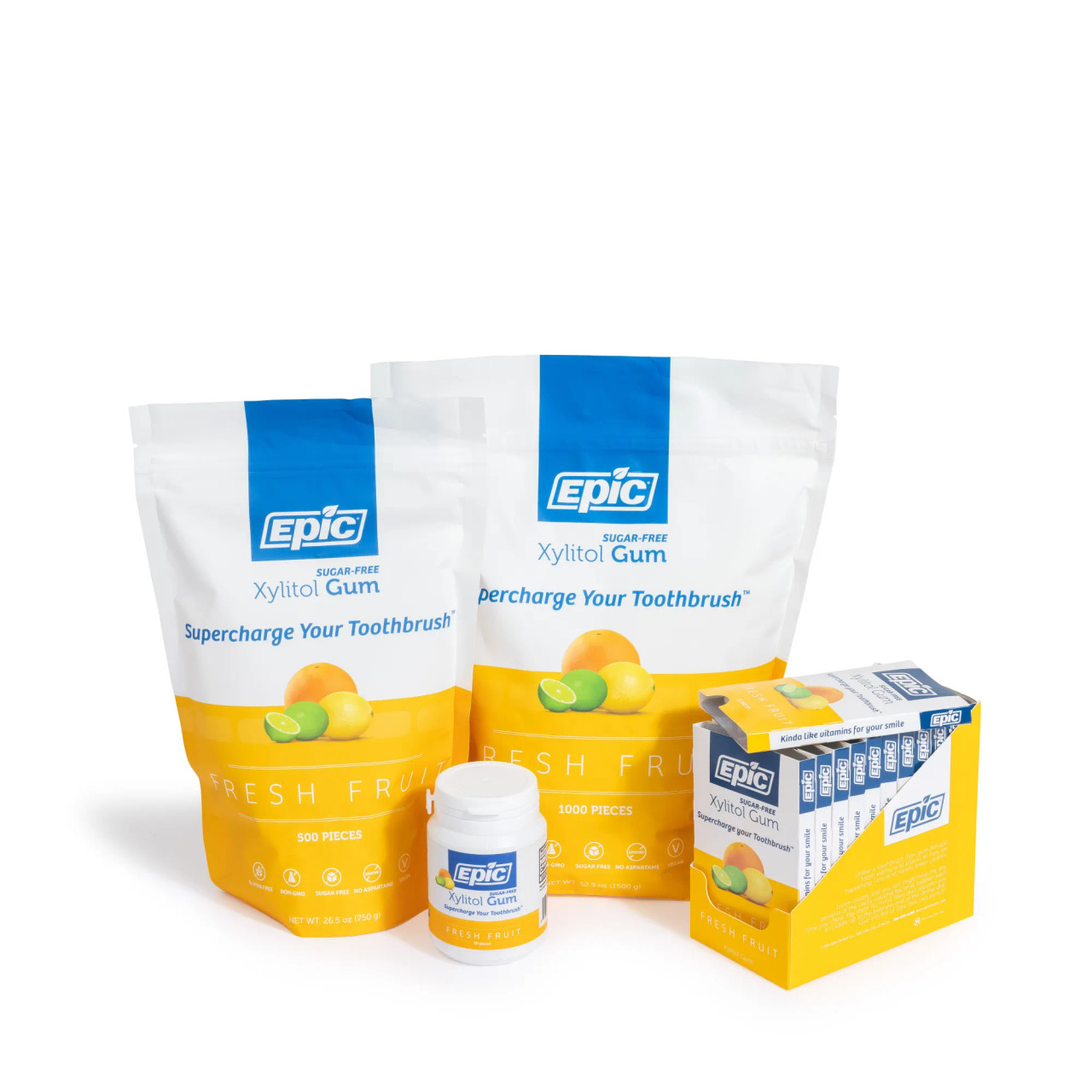 Epic Fresh Fruit Xylitol Gum