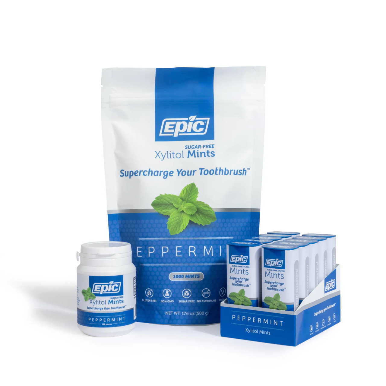 Xylitol Peppermint Mints