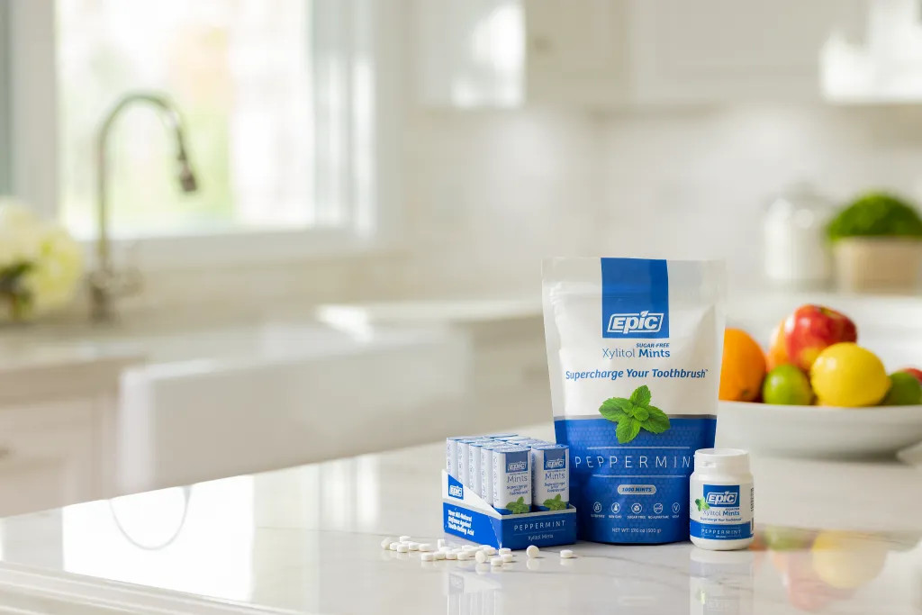 Xylitol Peppermint Mints