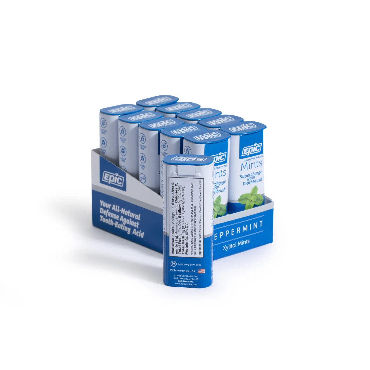 Xylitol Peppermint Mints