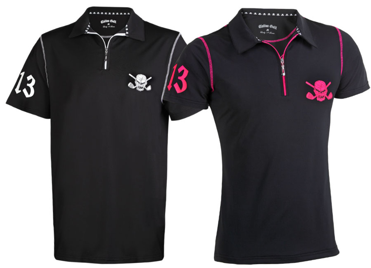 Couples golf shirts