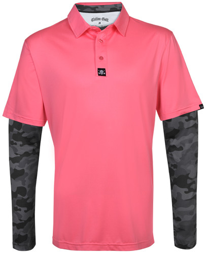 Still Basic Cool-Stretch golf shirt with black performance underlayer shirt - sweet combo!