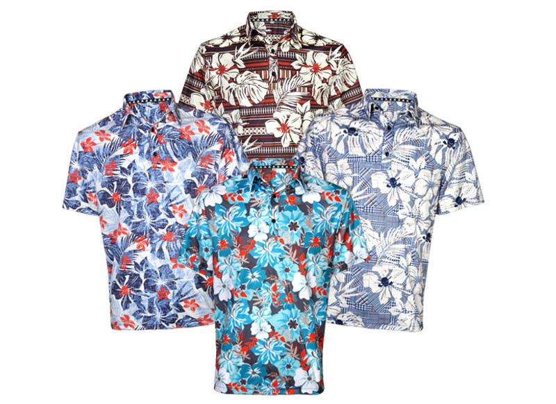 aloha golf shirt