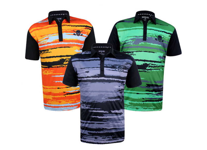colorful golf shirts