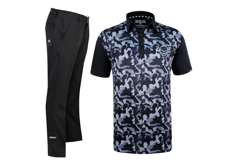 Back in Black! New Golf Pants & Camo Shirt