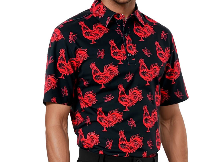 New Drop! Red Rooster Golf Shirt