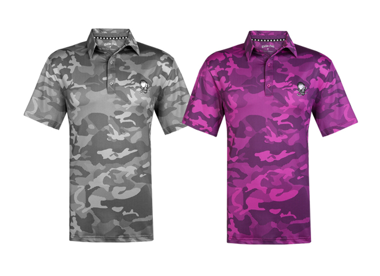 Camo X Cool-Stretch Golf Shirt - Tattoo Golf