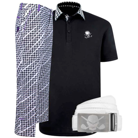 ELECTRIC GOLF S/S GAME SHIRT WHITE Sサイズ