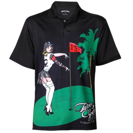 ELECTRIC GOLF S/S GAME SHIRT BLACK XLサイズ ELECTRIC GOLF S/S GAME SHIRT BLACK XLサイズ