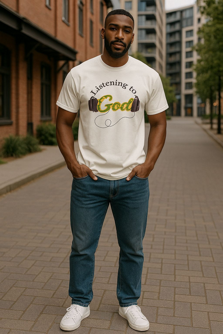 WHITE LISTENING TO GOD