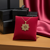 Gold Armenian Eternity Symbol Pendant Necklace
