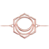 14K Rose Gold Svadhishthana (Creativity) Chakra Yoga Bracelet
