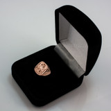 Rose Gold Cancer Mens Zodiac Ring