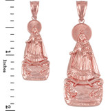 Our Lady of Cobre Rose Gold Pendant (S/L)