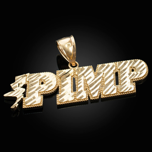 Gold Pimp Hip-Hop DC Pendant