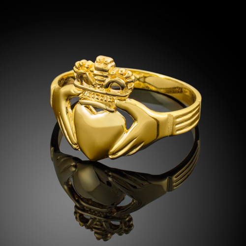 Gold Claddagh Ring