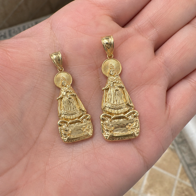 Our Lady of Cobre Gold Pendant (S/L)