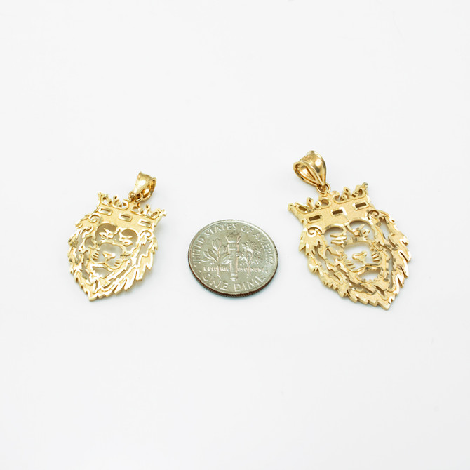 Gold Lion King DC Pendant (S/L)