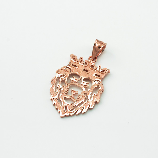 Rose Gold Lion King DC Pendant (S/L)