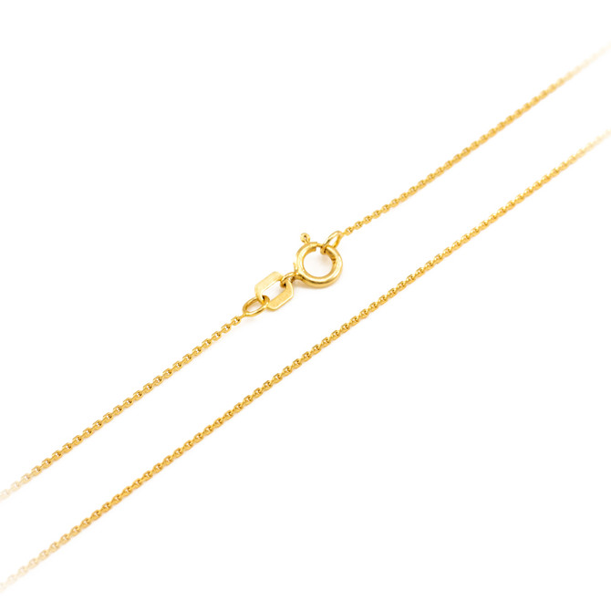 Yellow Gold Evil Eye Diamond White Opal Filigree Pendant Necklace