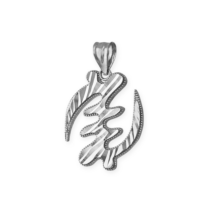 Gold African Adinkra Gye Nyame DC Pendant Necklace