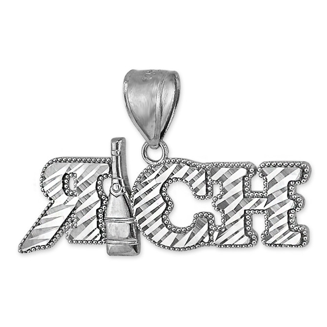 Gold RICH Hip-Hop DC Pendant