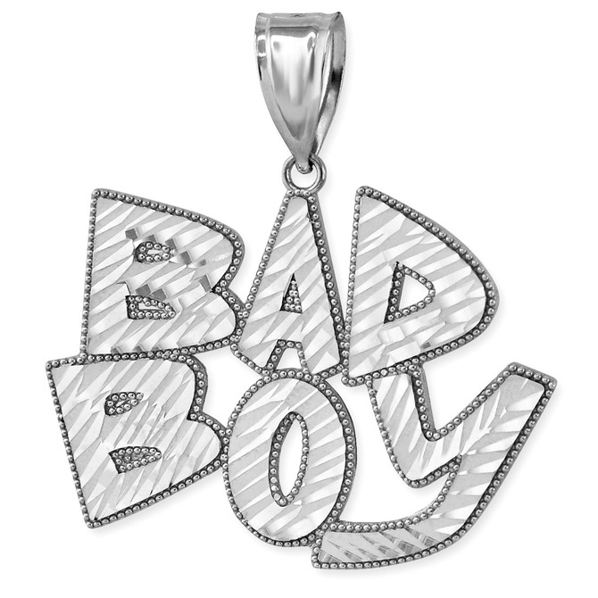BAD BOY Gold Hip-Hop DC Pendant