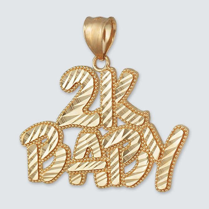 Gold 2K Baby DC Pendant