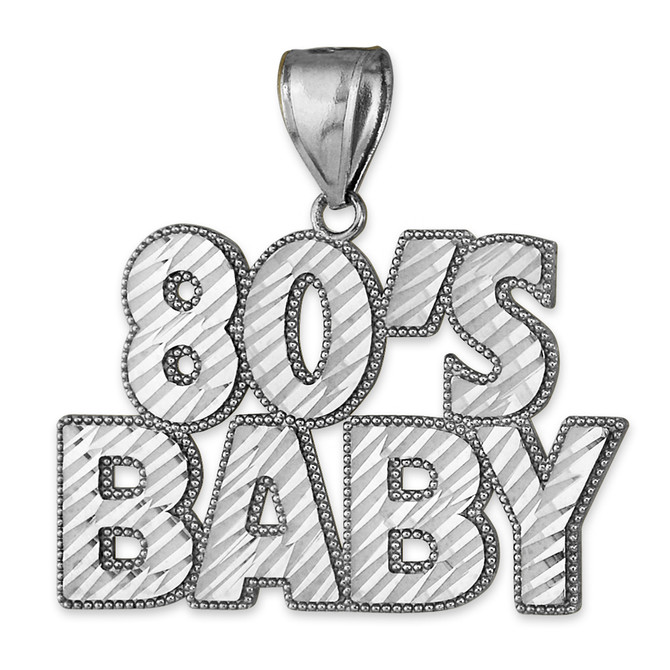 Gold 80's Baby DC Pendant