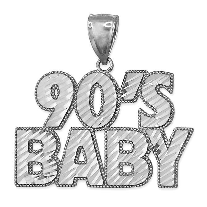 Gold 90's Baby DC Pendant