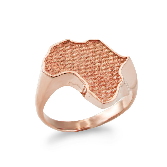 Gold Africa Ring