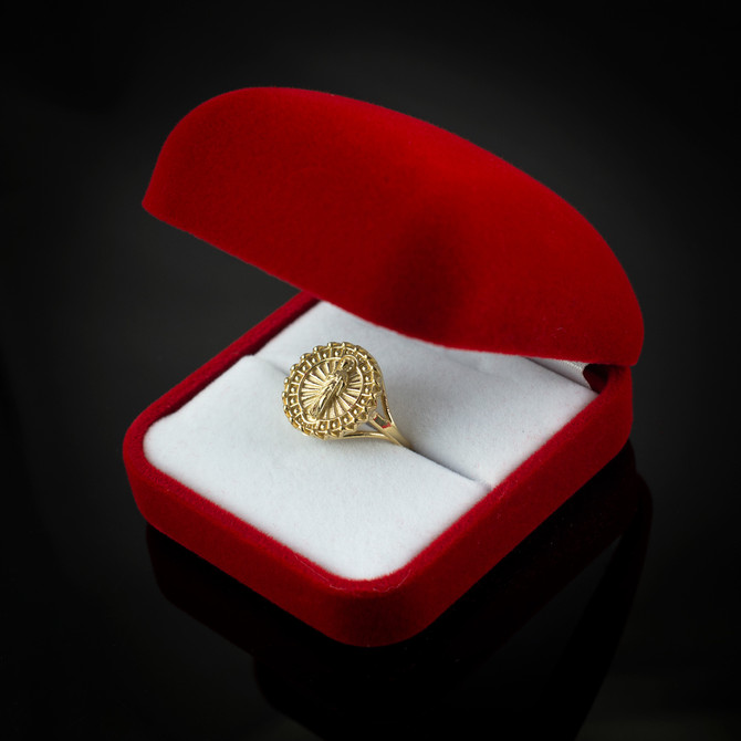 Gold Saint Jude Women's Ring