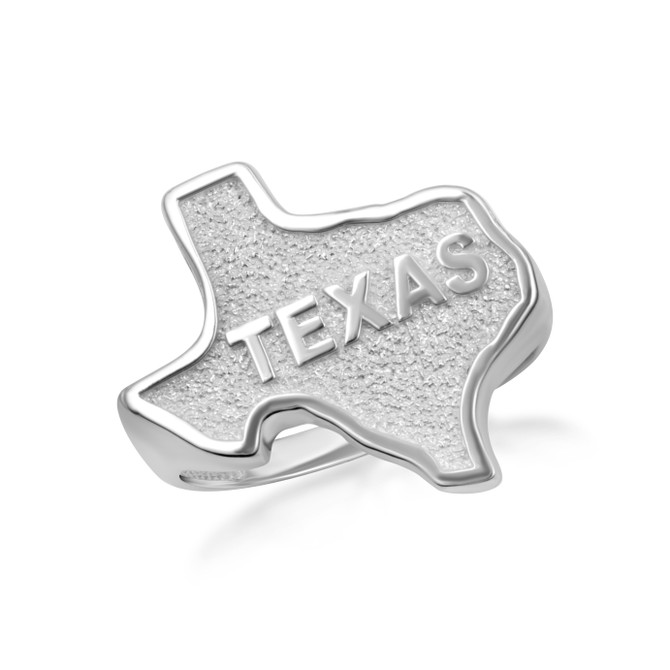 Gold Texas State Map Ring