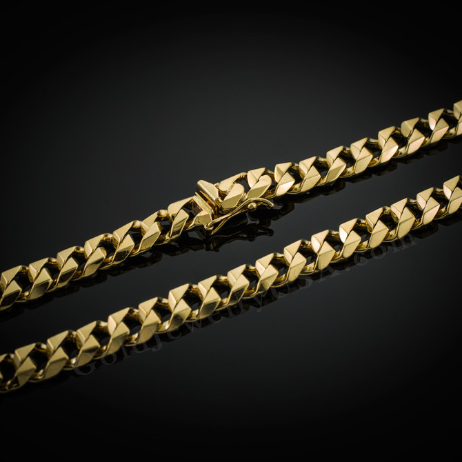 Gold Men's Cuban Link Chain