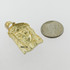 Gold Jesus Face Pendant