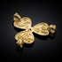 3pc Gold 'MOM, BIG SIS, LITTLE SIS' Heart Pendant Set