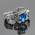 Topaz Claddagh Ring