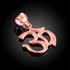 Rose Gold Om Pendant