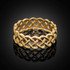 14k Gold Celtic Weave Wedding Band